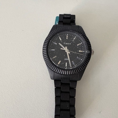 Timex wristwatch new, men's black
