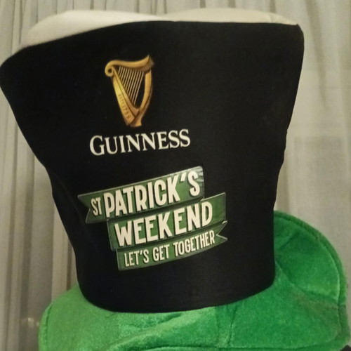 Guinness St Patrick's Weekend hat used