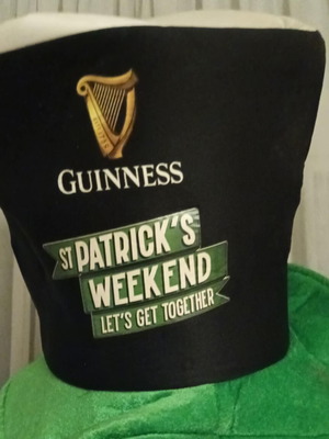 Guinness St Patrick's Weekend hat used
