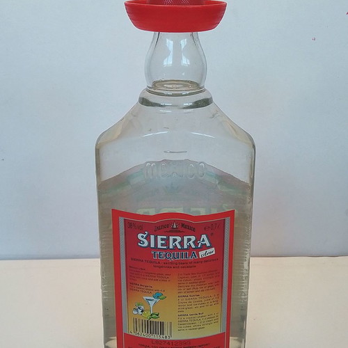 Sierra Tequila Silver tequila drink new, collectible