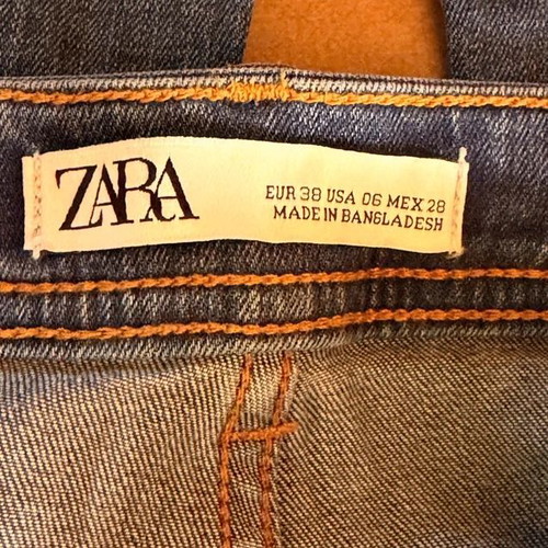 Zara bell-bottom jeans like new, blue, size S / 36 / 8