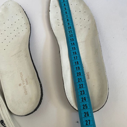 Louis Vuitton Trocadero slip on sneakers used, size 38, white