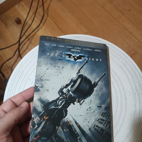 The Dark Knight 2-Disc Steelbook DVD used