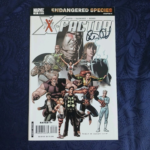 X-Factor #23 like new with Peter David signature