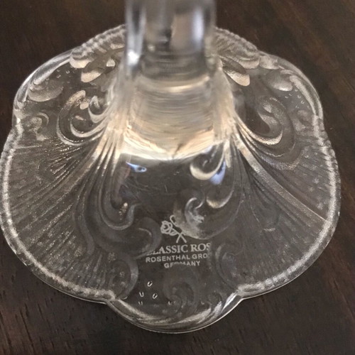 Rosenthal vintage candlestick from the 50s in excellent condition