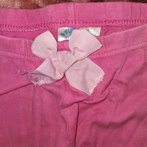 Disney girls' pajamas used, pink