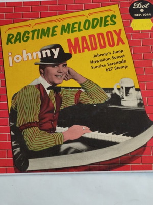 Johnny Maddox Ragtime Melodies 7" single μεταχειρισμένο, jazz