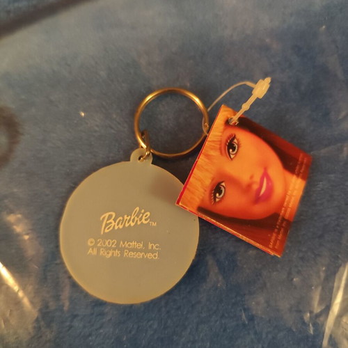 Barbie keychain rare new