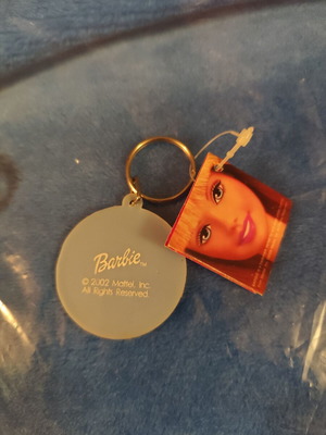 Barbie keychain rare new
