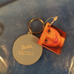 Barbie keychain rare new