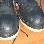 Men's boots used, size 42