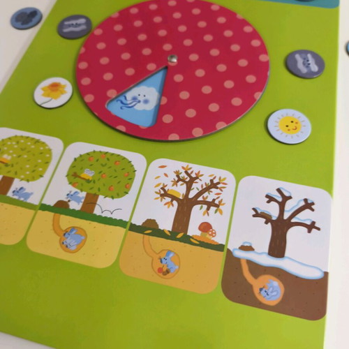 Multifunctional Interactive Magnetic Skill Development Board like new