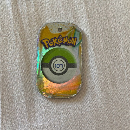 Pokemon caps used, price per piece