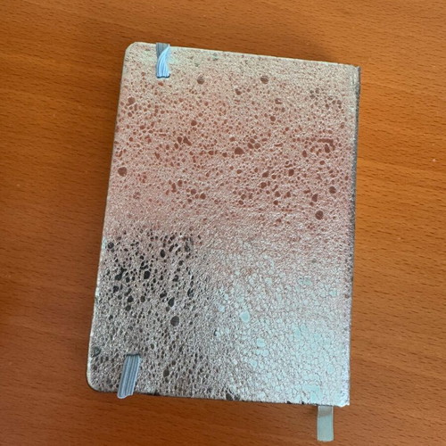 Mini notebook 10x14 new in blue shade
