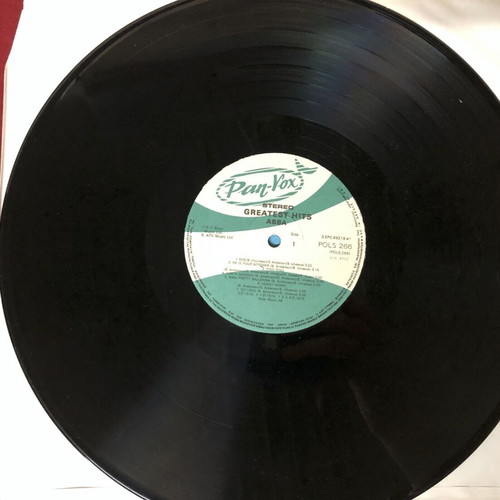 ABBA Greatest Hits vinyl record Pan-Vox 1976 authentic Greek press like new