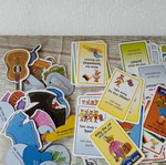 My First English School Scout board game used