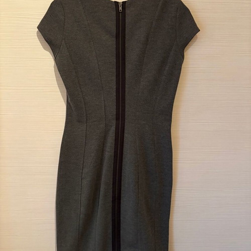 Gray office dress H&M size S like new