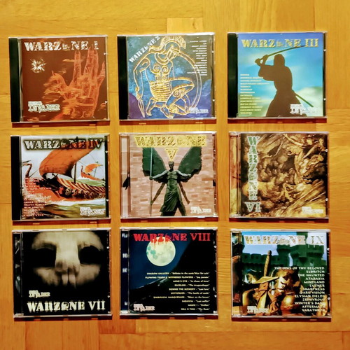 Warzone 1-18 CD set like new