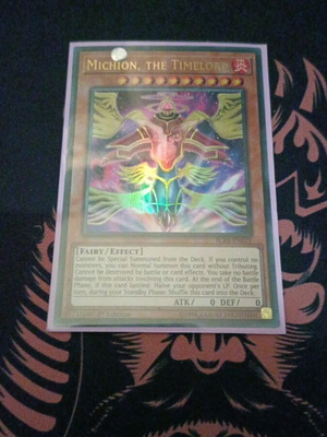Michion, The Timelord BLRR Ultra Rare 1st Edition new