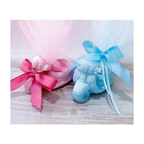 Handmade ceramic Vespa wedding favors made to order