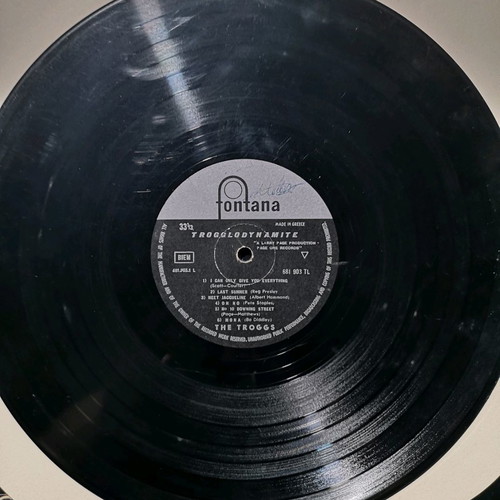 The Troggs Trogglodynamite record used, first Greek edition 1967