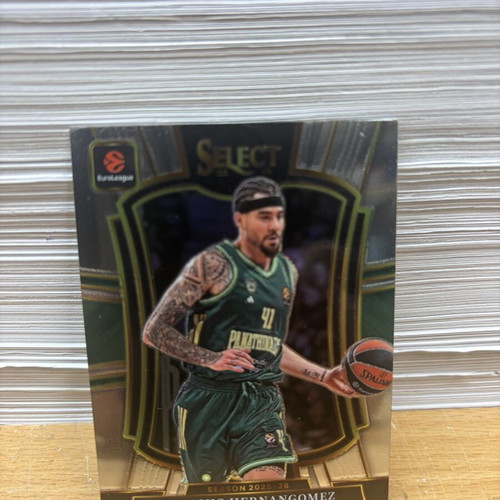 2025-26 Select Euroleague Juancho Hernangomez Base Card New