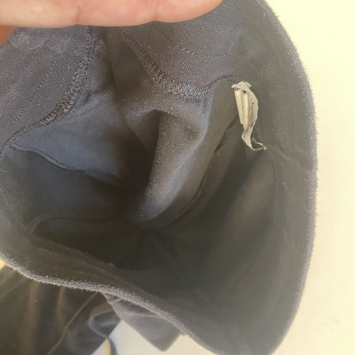 Sugarfree velour pants black XS like new