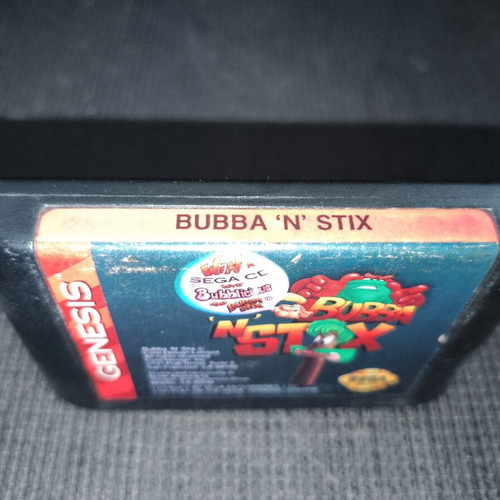Bubba N Stix Sega Genesis game