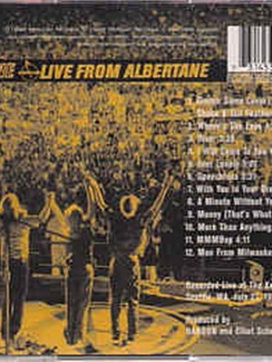 Hanson Live From Albertane CD new