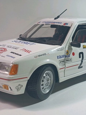 Peugeot 205 GTI Rally Monte Carlo 1988 1/18 σαν καινούργιο