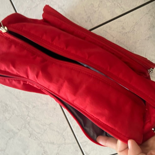 Prenatal stroller bag, red, large capacity