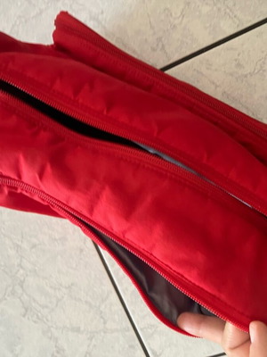 Prenatal stroller bag, red, large capacity