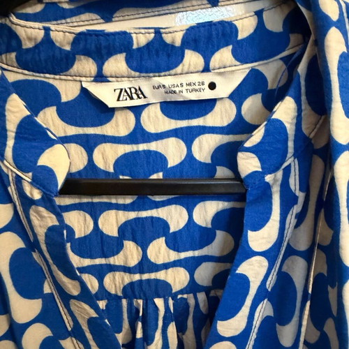 Zara Small dress used, blue