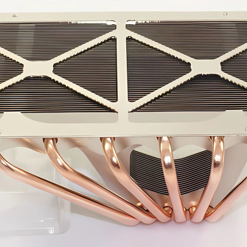 CoolerMaster GeminII used CPU cooler with 2 LED fans