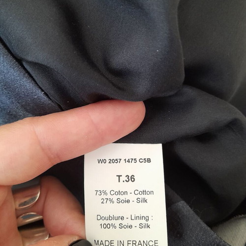 Lanvin midi dress like new, gray and blue
