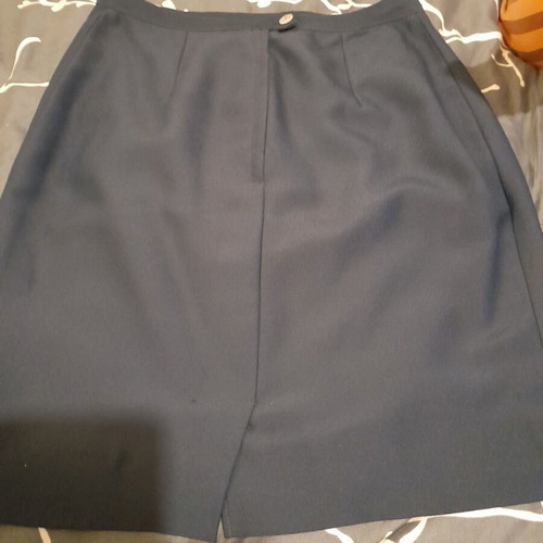 Blue classic skirt with lining like new