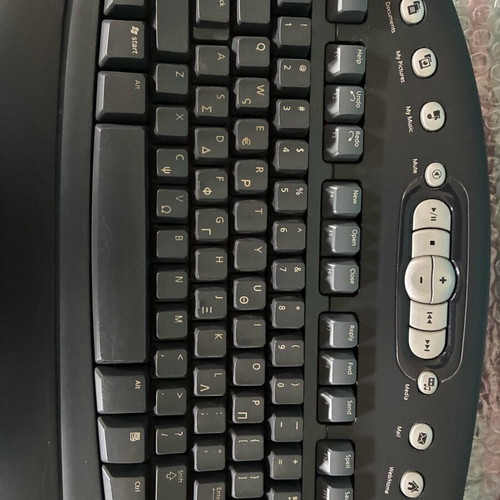 Wired mechanical keyboard PS/2 used (GR)
