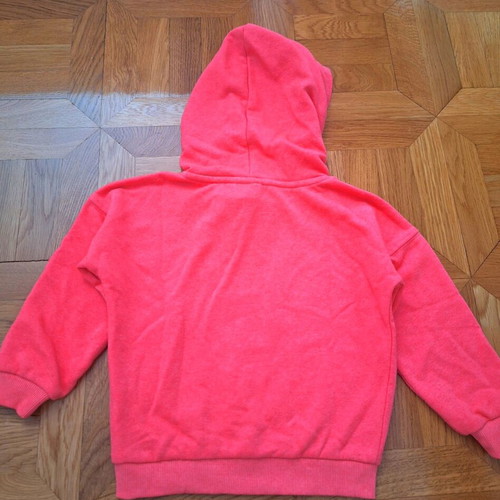 Garcia kids hoodie used, orange-pink, size 110 cm
