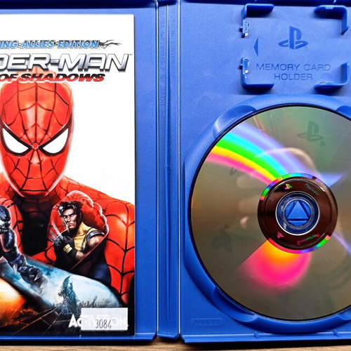 Spiderman Web of Shadows PS2 game like new, action