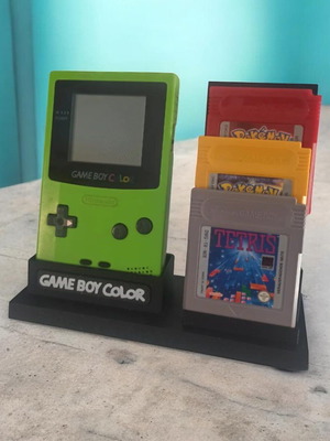 Game Boy Color βάση καινούργια με στήριξη τριών παιχνιδιών