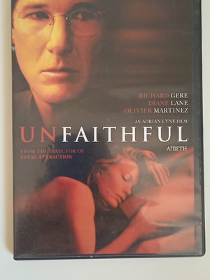 Unfaithful DVD movie, romantic drama