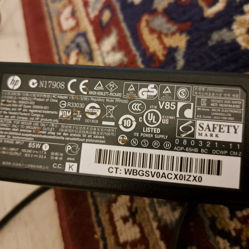 HP ProBook 450 G1 laptop with Intel Core i7, 8GB RAM, 120GB SSD