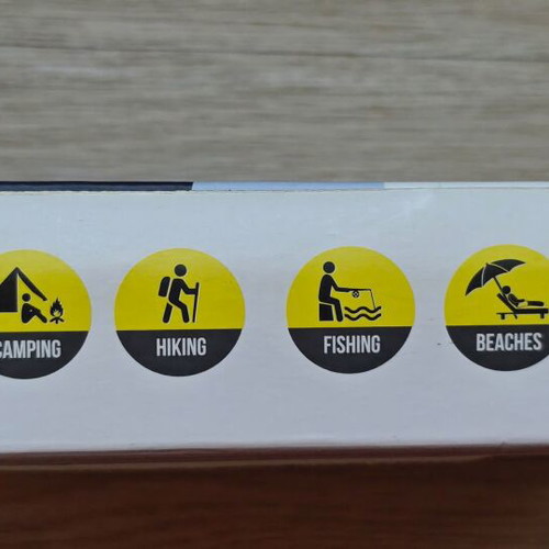 Power bank 27000mAh model P58DL 22.5W new with LED flashlight