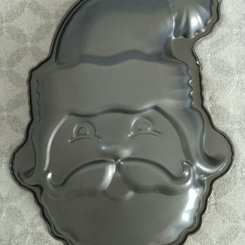 Christmas baking pan Santa Claus new