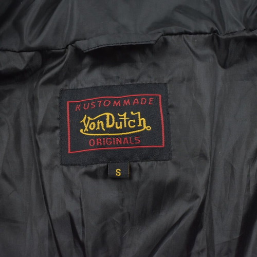 Vintage VonDutch Cropped Puffer Jacket used, size Small