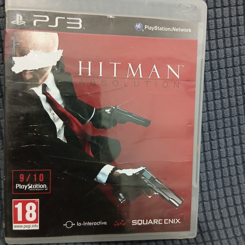 Hitman Absolution PS3 game used, with manual