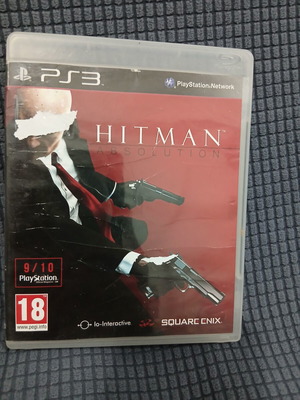 Hitman Absolution PS3 game used, with manual