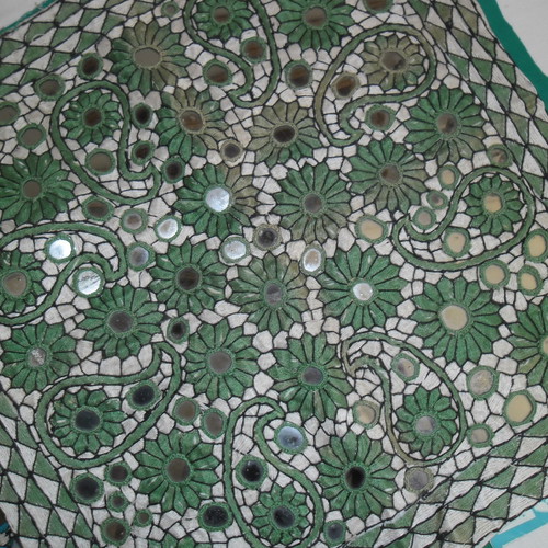 Decorative pillow covers new, handmade from India, 44x44 cm