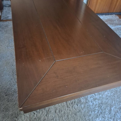 Solid wood coffee table used (120x70) classic design