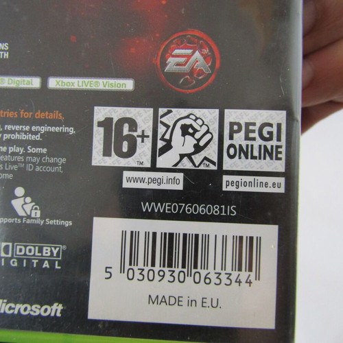 Xbox 360 Command & Conquer Kane's Wrath like new, with manual